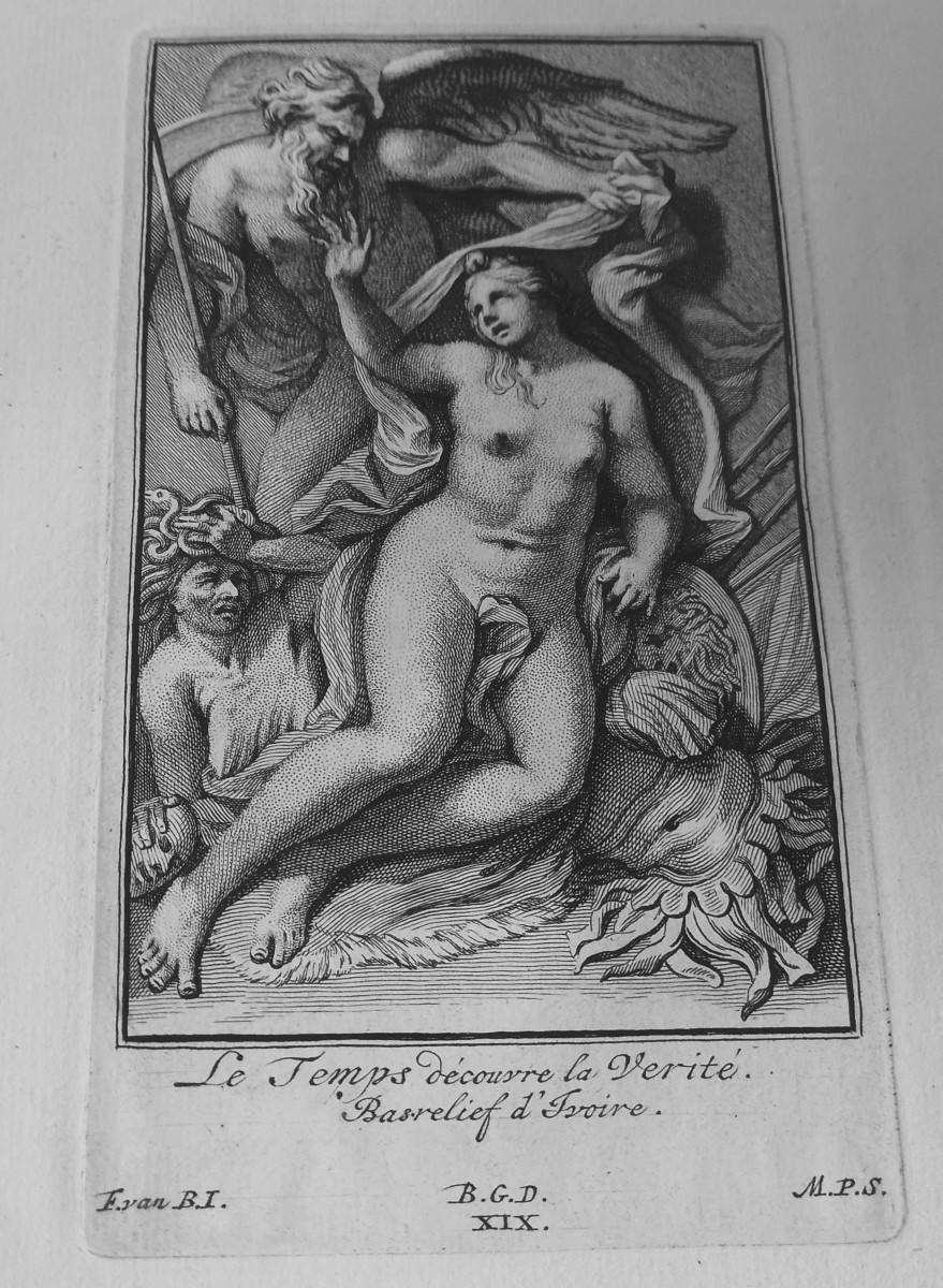 Graat (barent) Cabinet Of Sculpture By The Famous Sculptor Francis Van Bossuit. 1727-photo-1