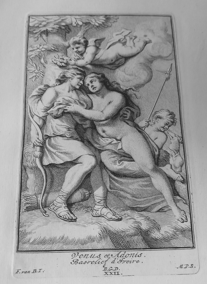 Graat (barent) Cabinet Of Sculpture By The Famous Sculptor Francis Van Bossuit. 1727-photo-2