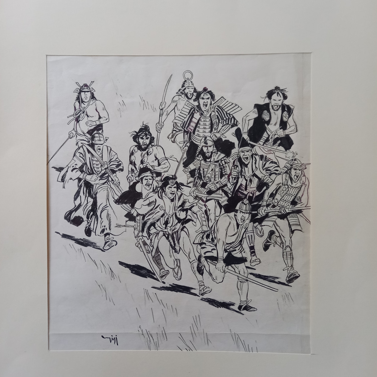 Ink Drawing By Robert Gigi 