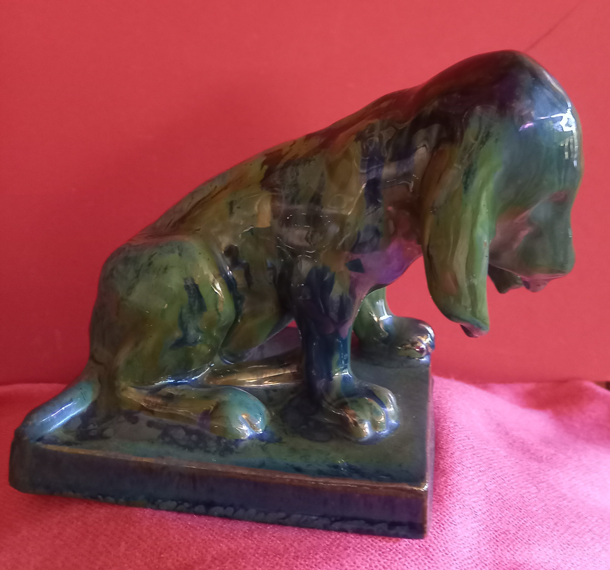 Hunting Dog Rambervillers Stoneware-photo-2