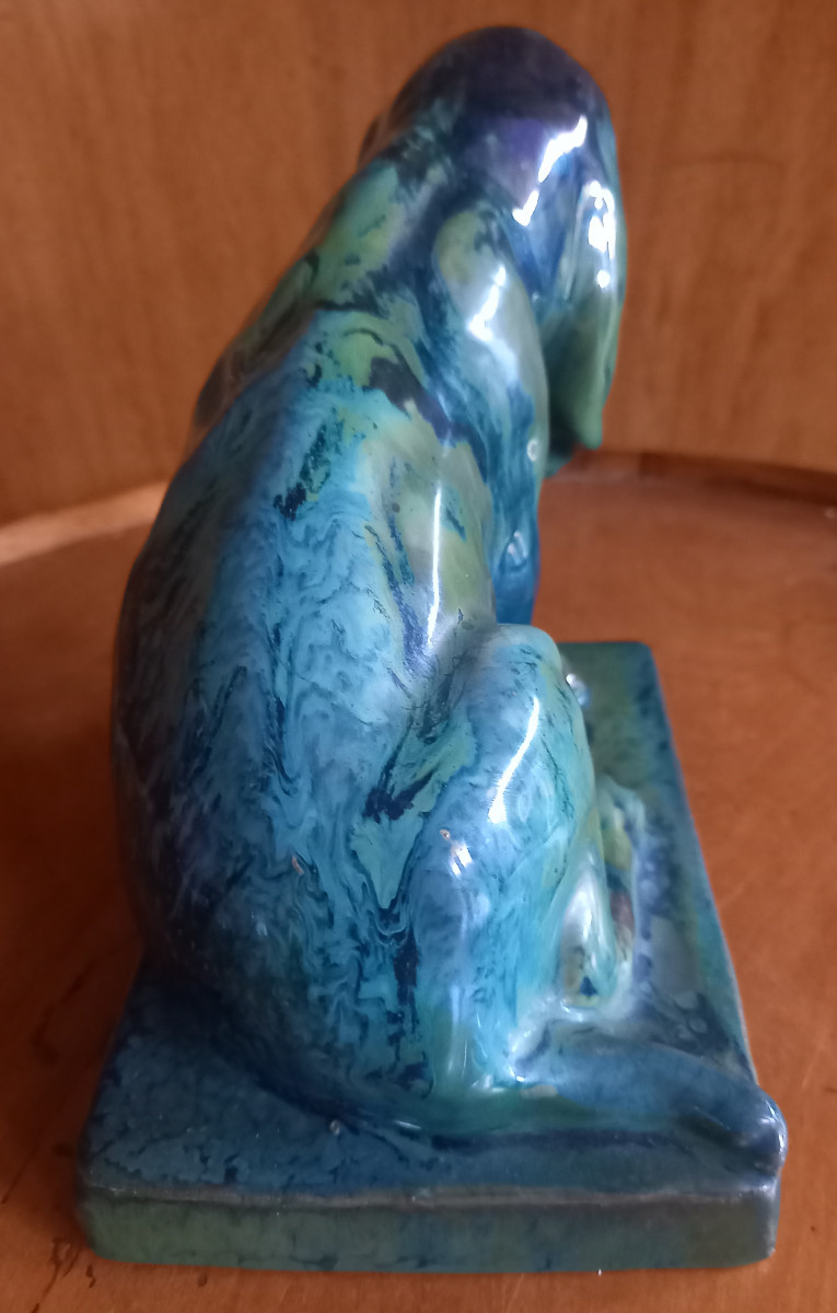 Hunting Dog Rambervillers Stoneware-photo-2