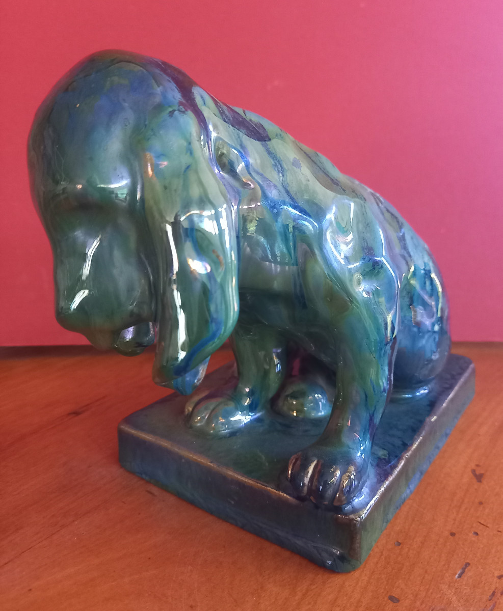 Hunting Dog Rambervillers Stoneware