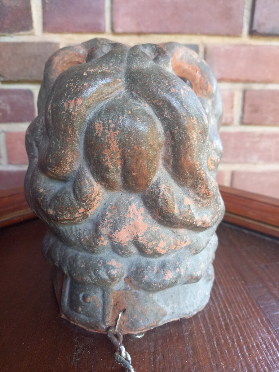 Terracotta Dog Head, Late 19th–early 20th Century-photo-3