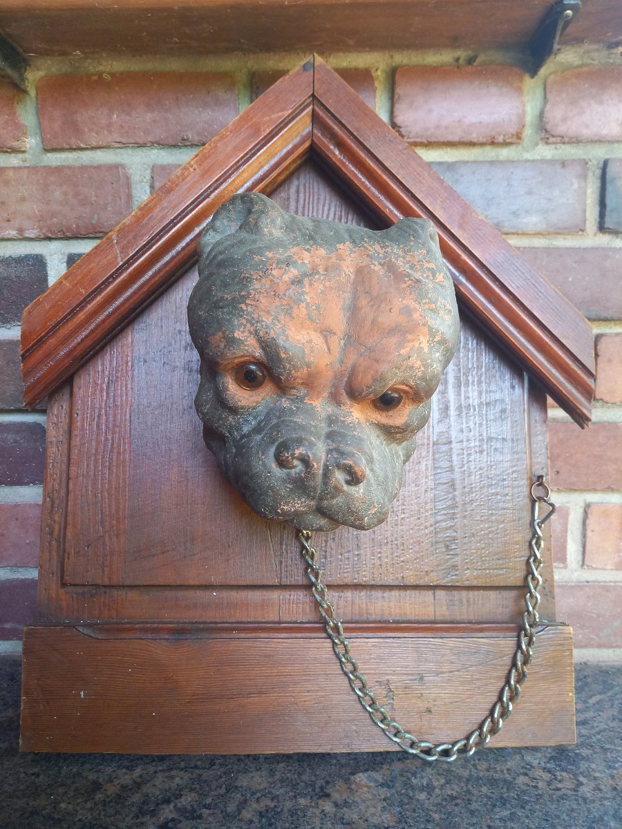 Terracotta Dog Head, Late 19th–early 20th Century
