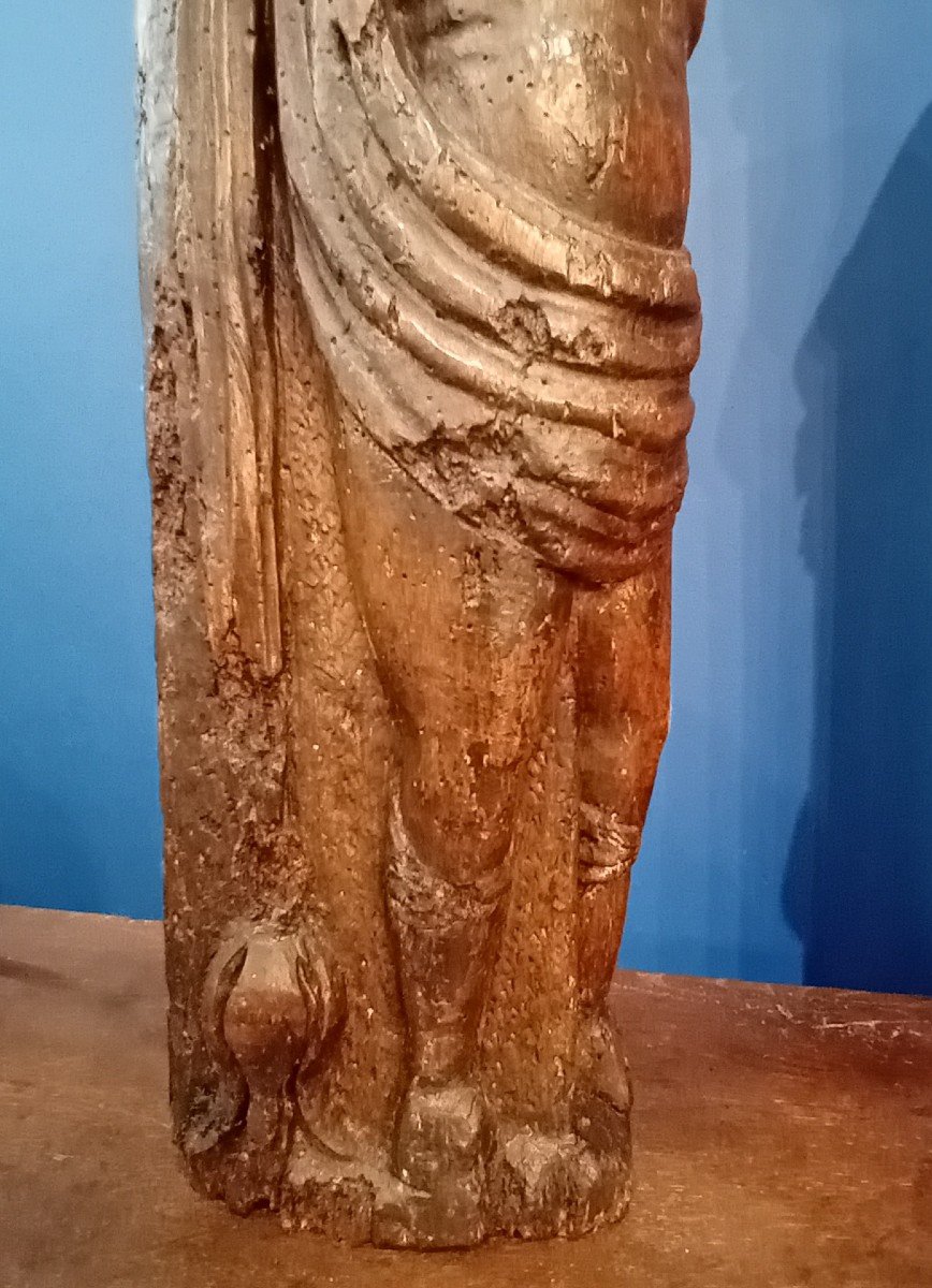 17th Century Wooden Atlantean Sculptures -photo-2