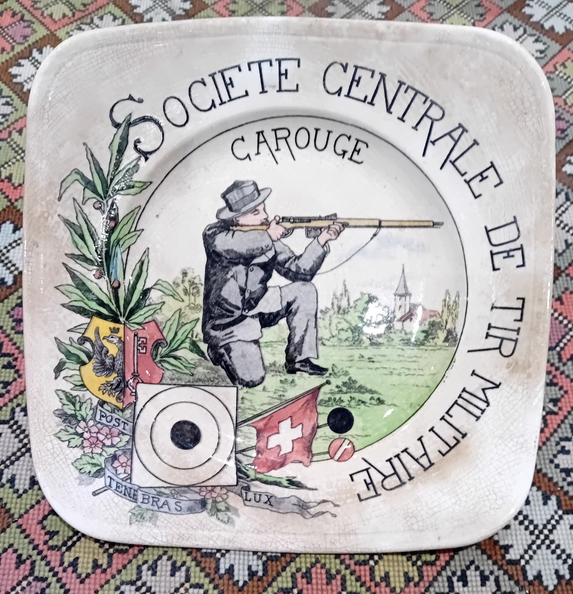 Carouge Earthenware Early 20th Century 
