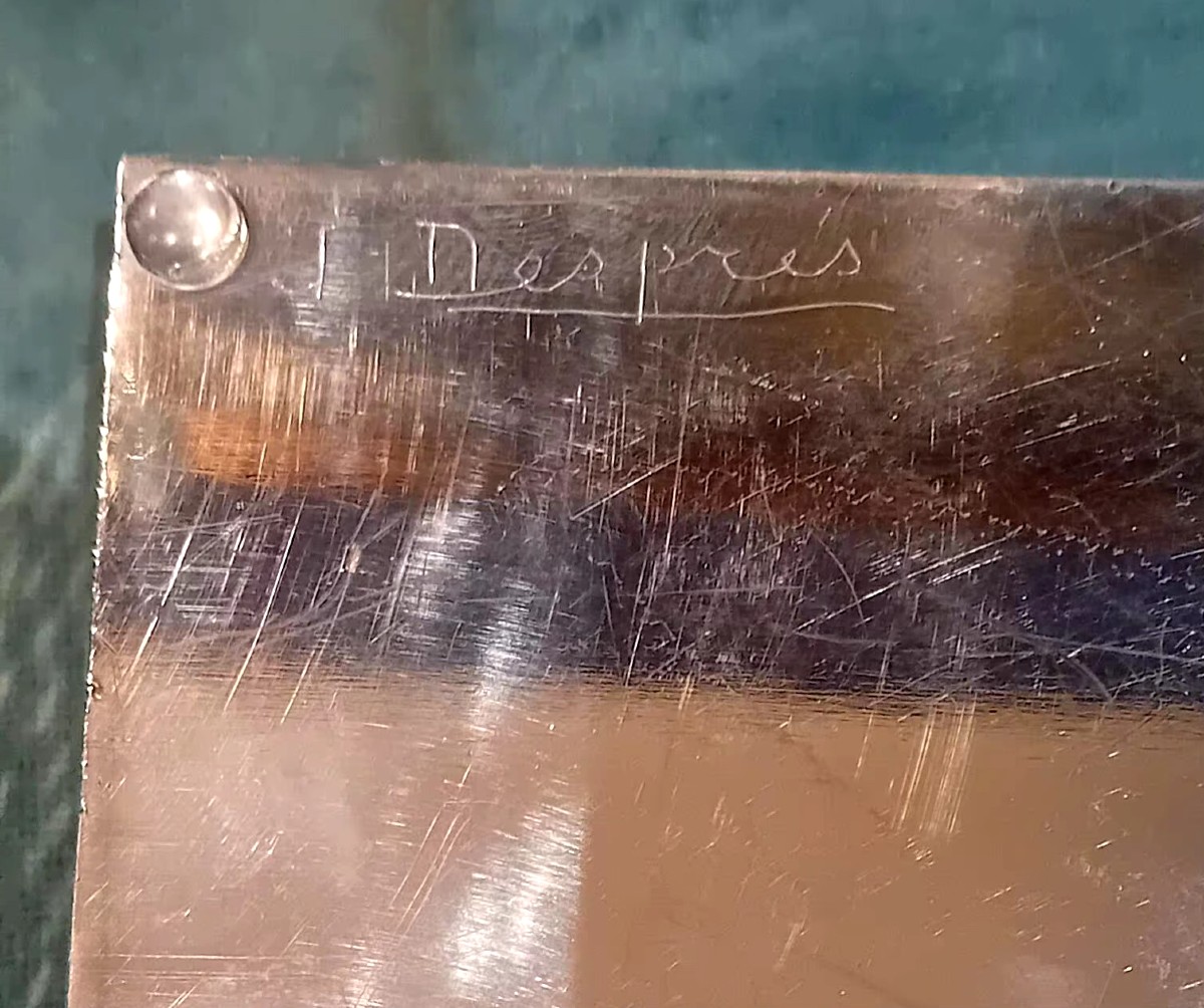 Cigarette Case Signed Jean Després -photo-3