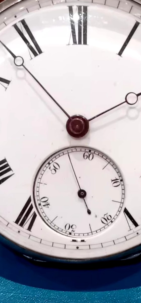 Perrelet horloger montre des chemins de fer de l'Est-photo-2