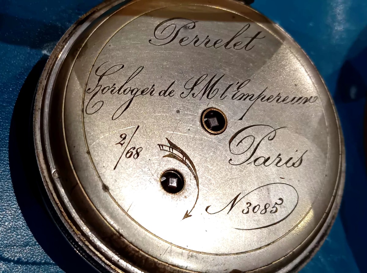 Perrelet horloger montre des chemins de fer de l'Est-photo-5