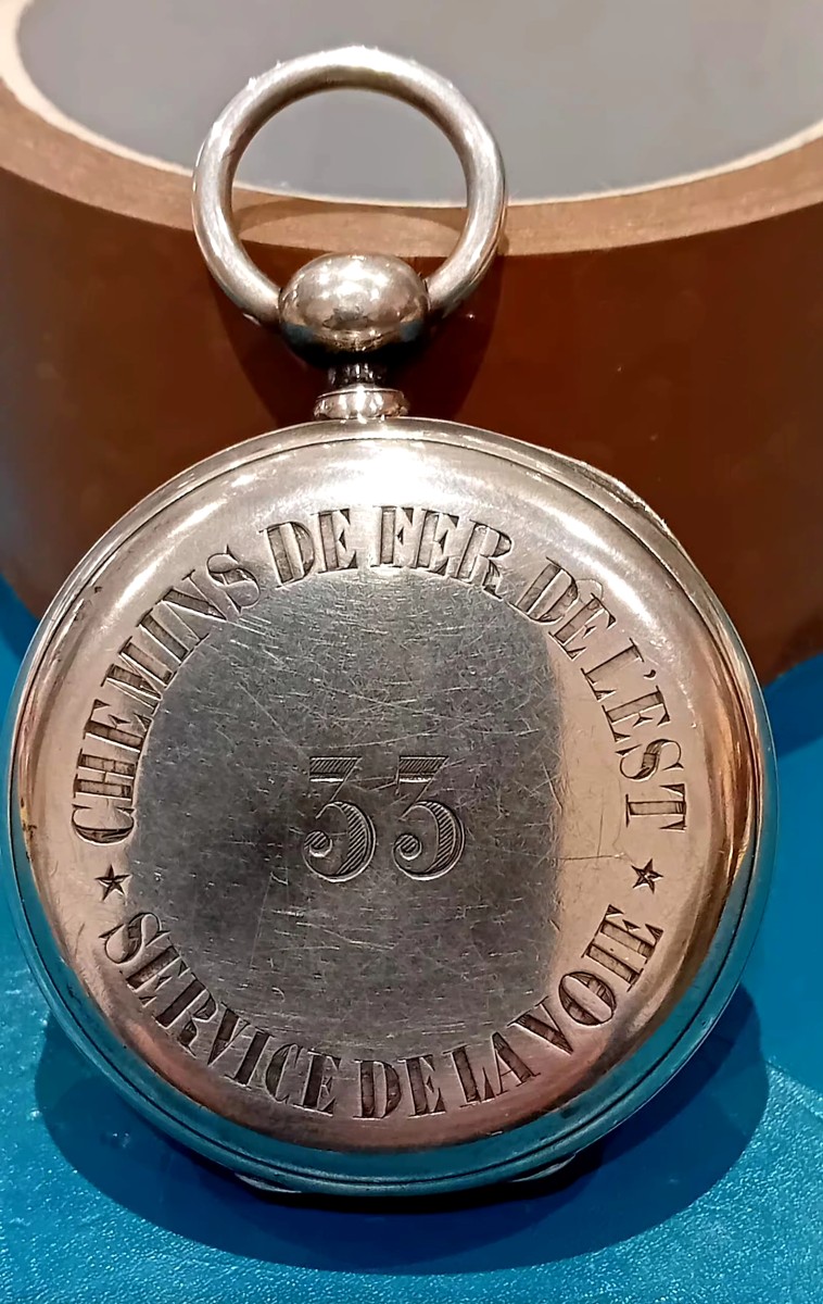 Perrelet horloger montre des chemins de fer de l'Est-photo-6