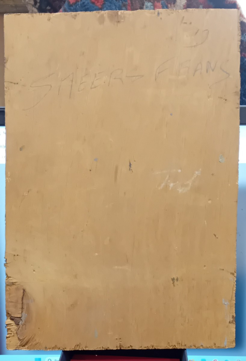 Frans Smeers, Oil On Panel -photo-4