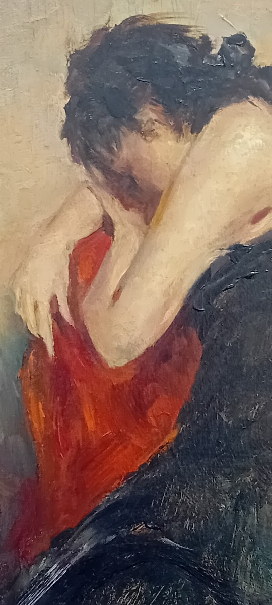 Frans Smeers, Oil On Panel -photo-3