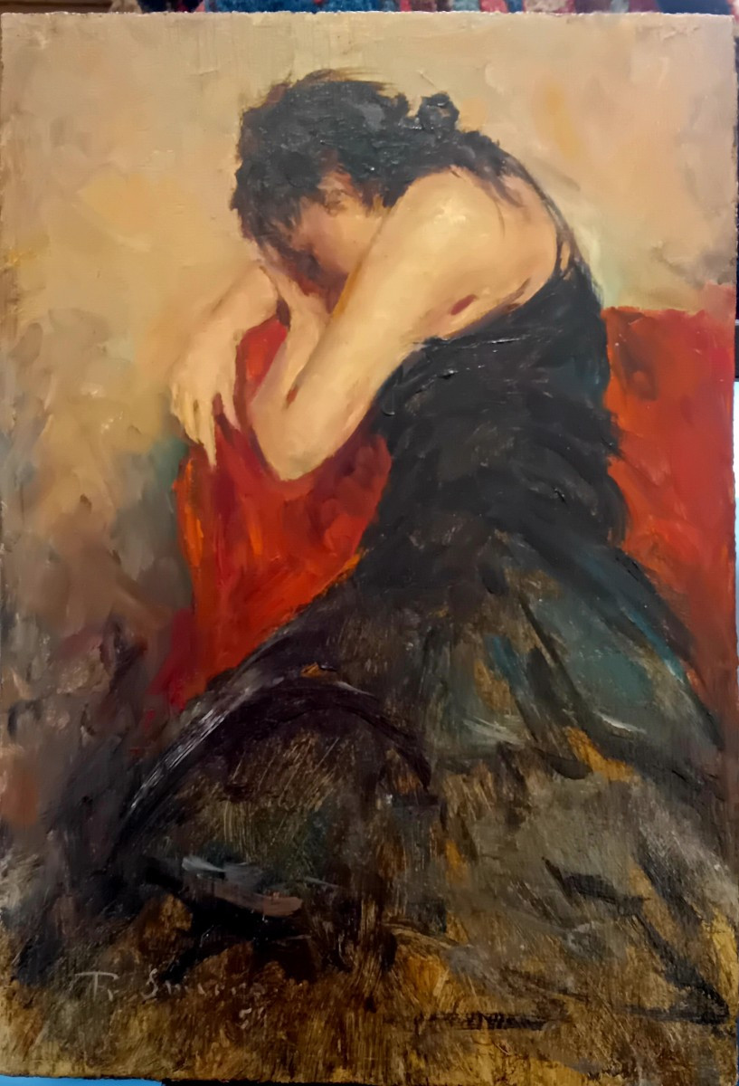 Frans Smeers, Oil On Panel -photo-5