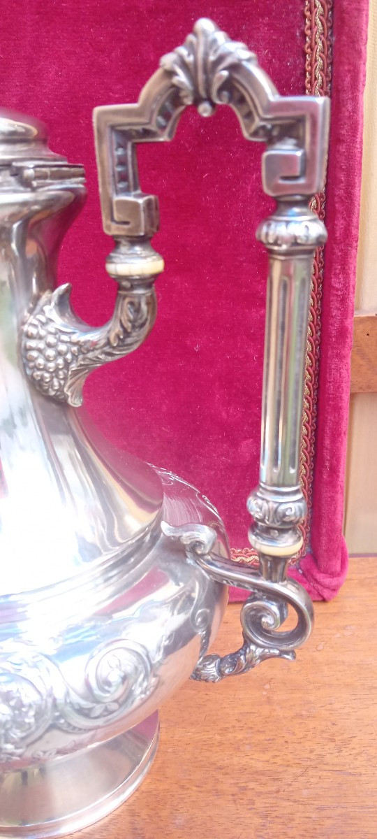 Cafetière argent massif -photo-2