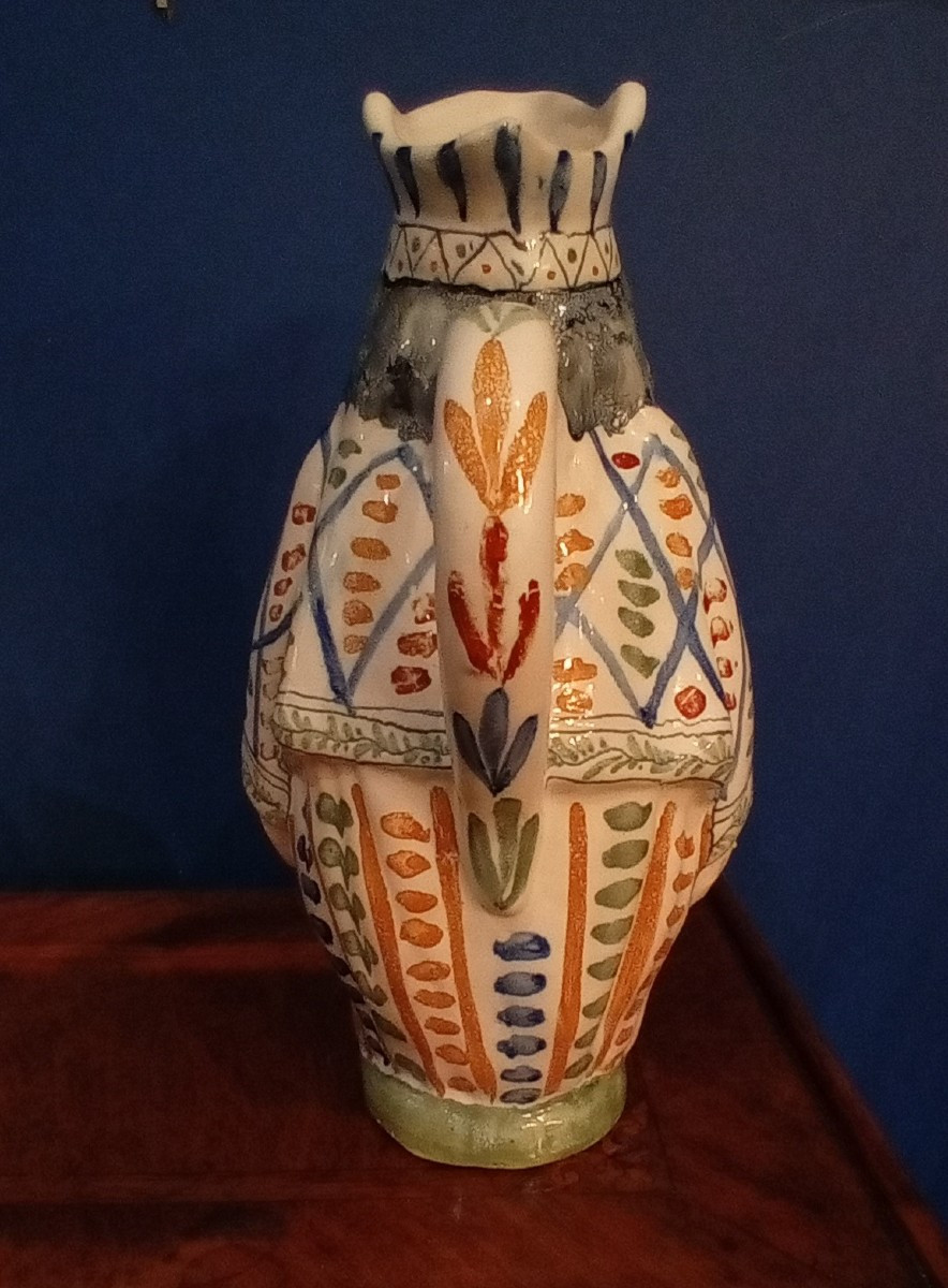 "la Villa Du Rond" Earthenware By Jacquot And Jacqueline-photo-3