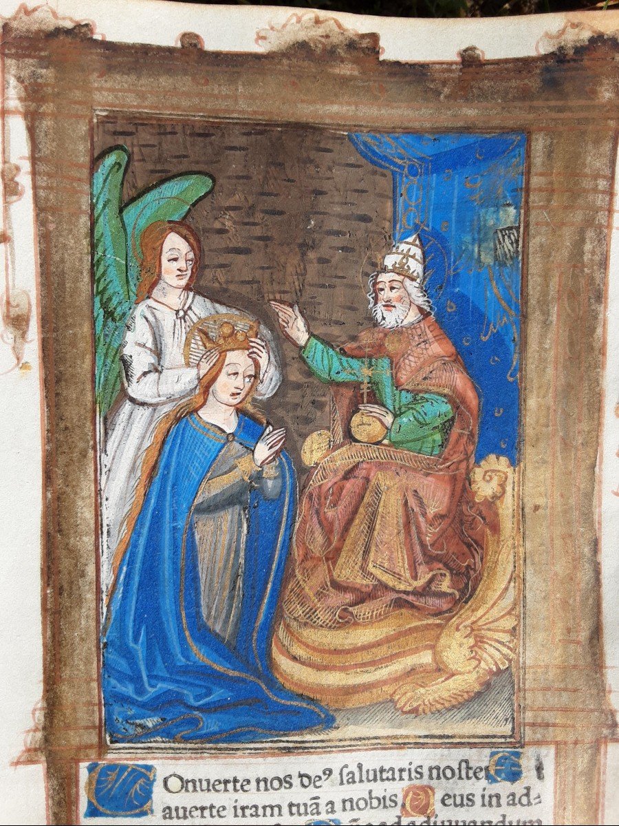 Illumination, 16th Century.-photo-1