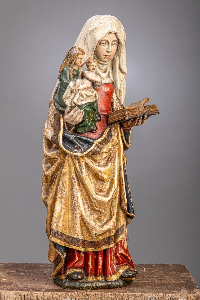 Saint Anne Trinitaire, 16th Century.-photo-2