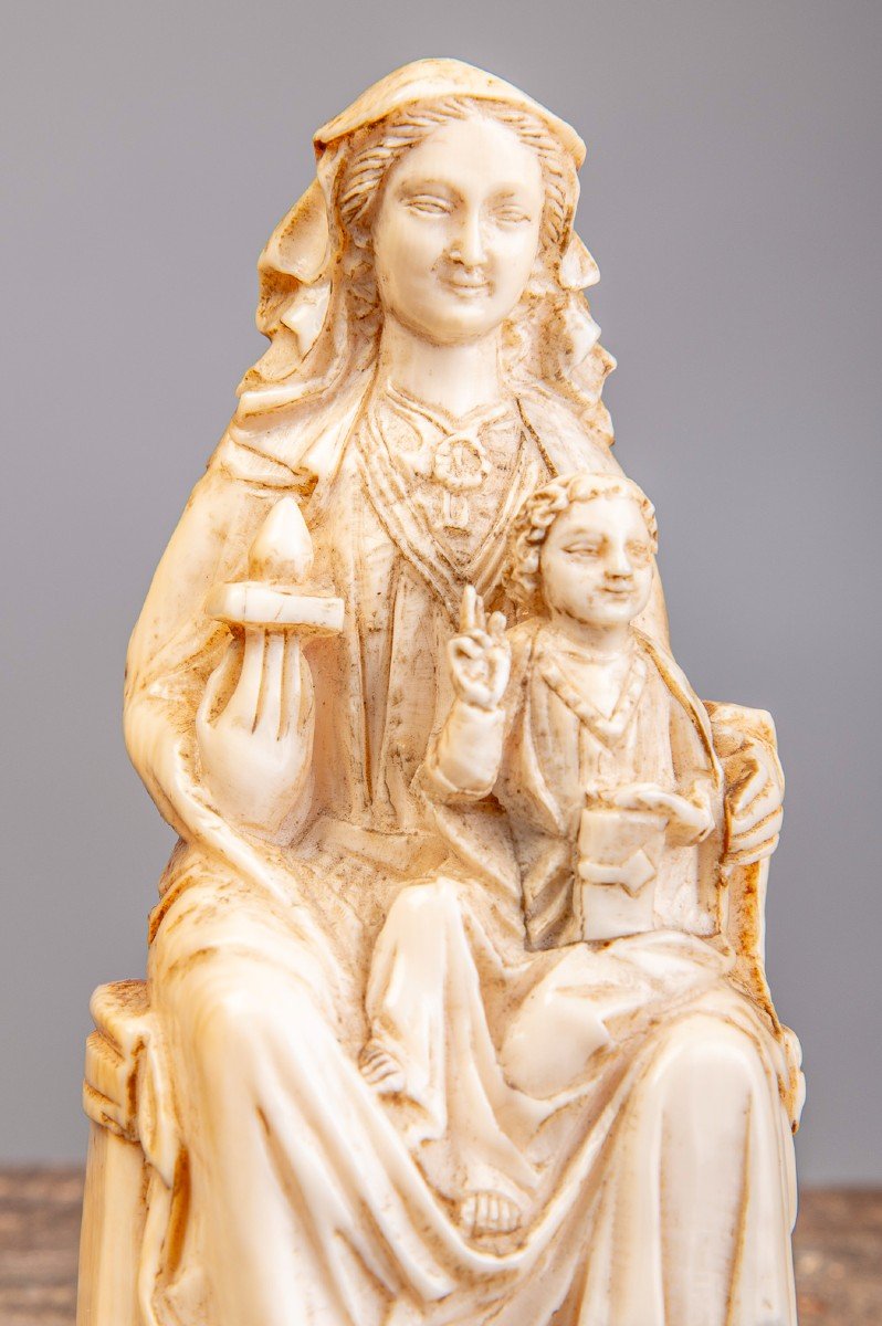 Virgin And Child, 19th Century.