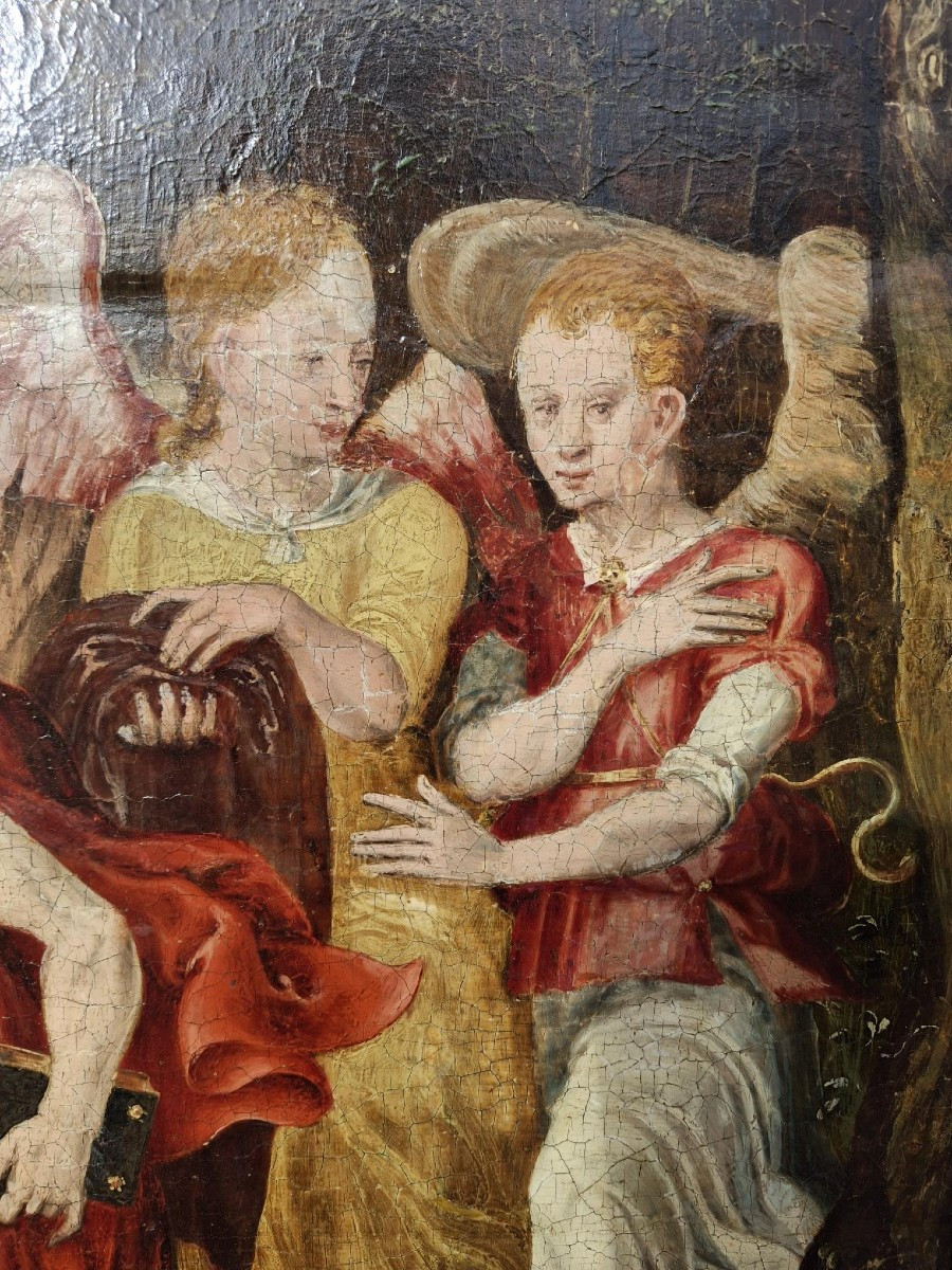 Peinture, 17eme siêcle.-photo-1