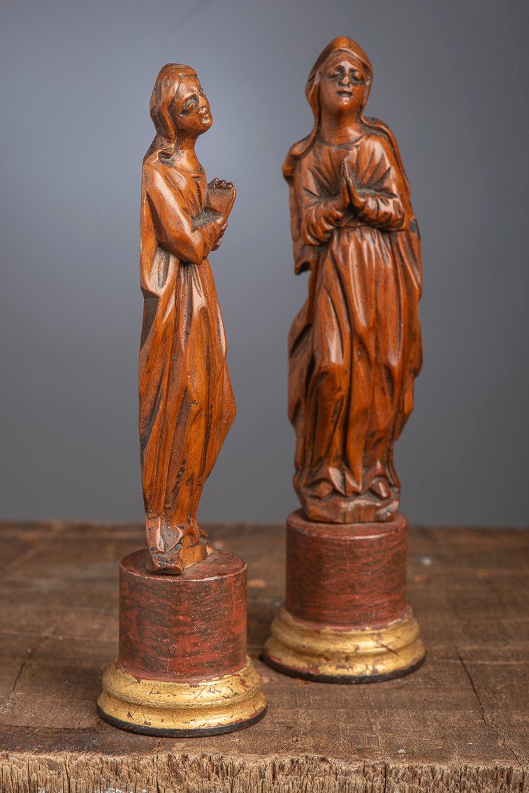 Saint Jean et la Vierge, 18eme siêcle.-photo-2