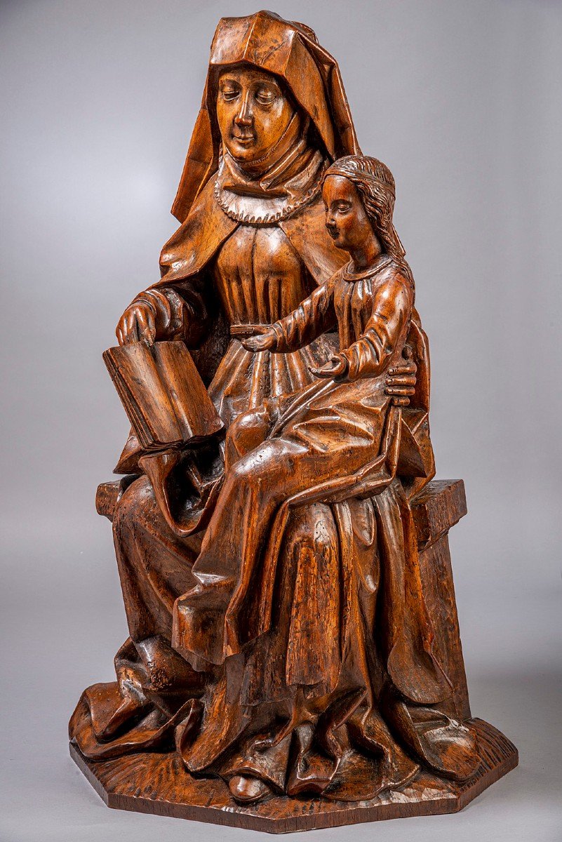 Sainte Anne Éducatrice, c.1500.-photo-5