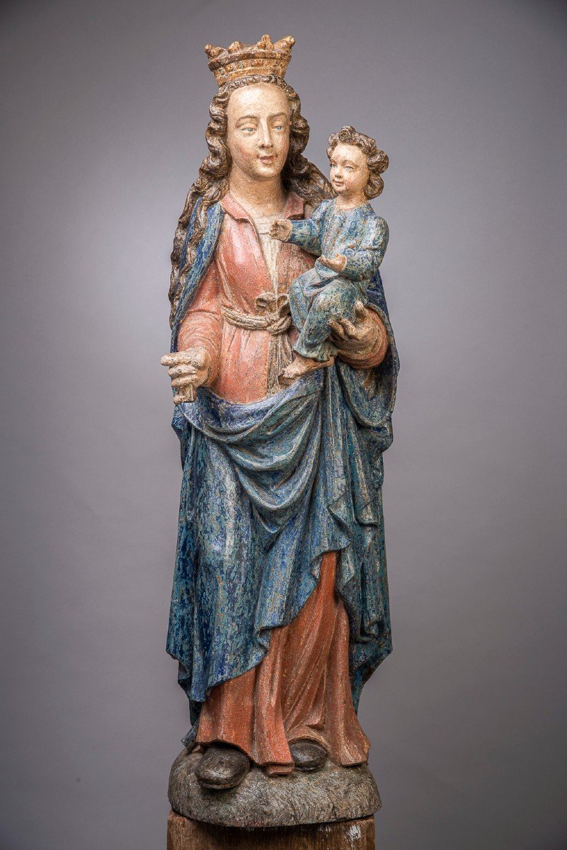 Virgin Mary With Child, C.1600.-photo-2