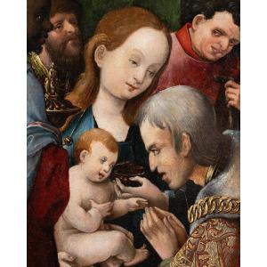 The Adoration Of The Magi, 16th Century.