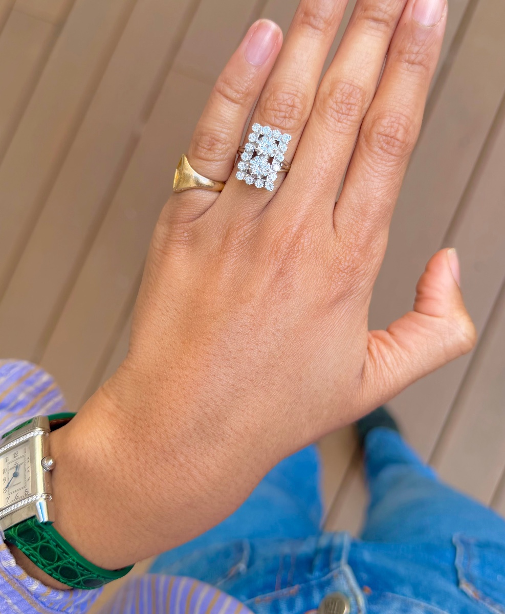 White Gold And Diamond Ring-photo-1