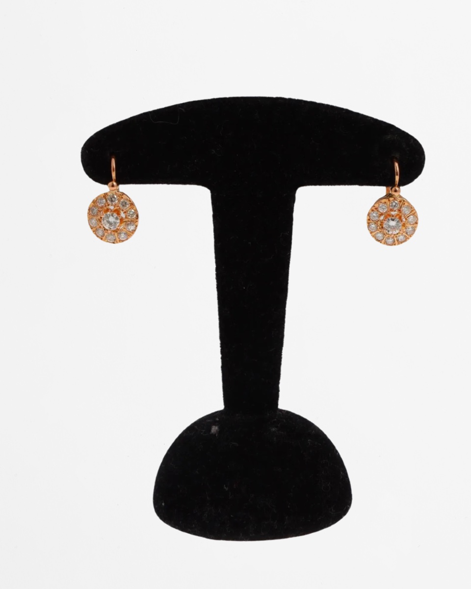 Pink Gold And Diamond Sleepers