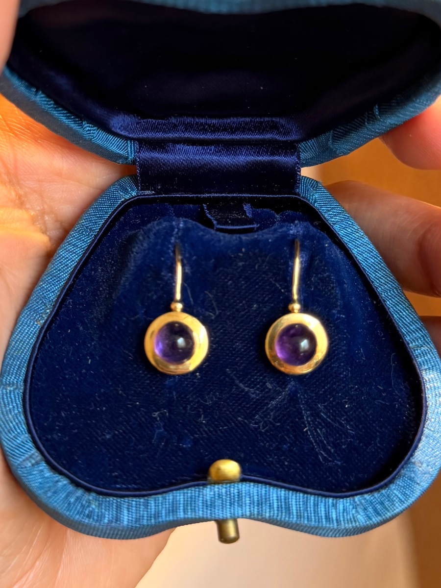 Boucles d'oreilles améthyste-photo-1