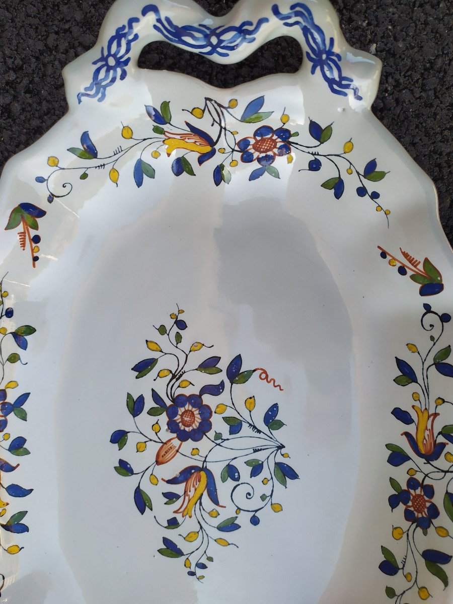 Bannette – Faience Sinceny – XVIIIème Siècle.-photo-2
