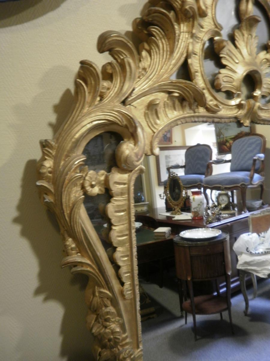 Miroir Epoque Regence-photo-4