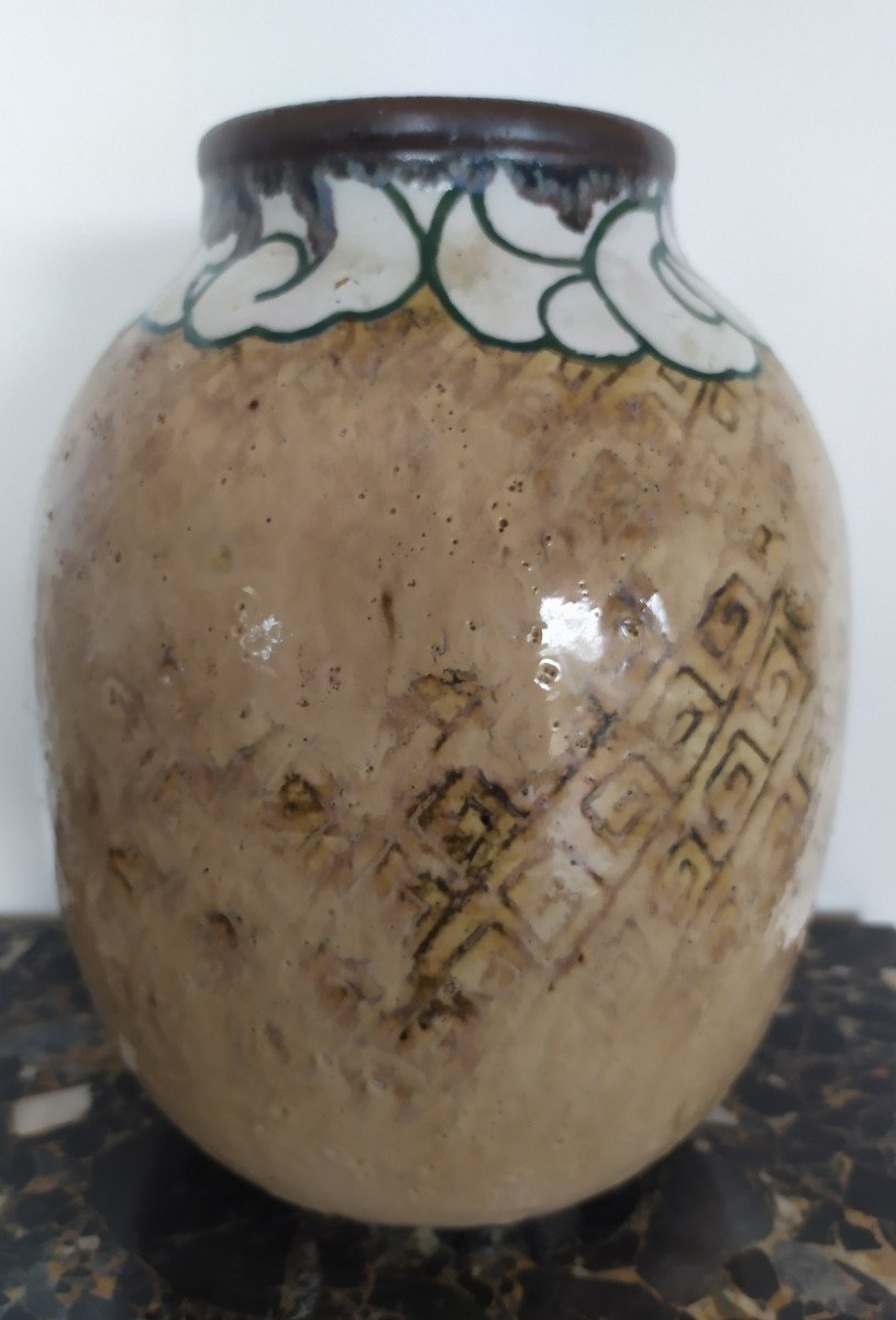 Ceramic Vase – Serre Georges (1889-1956)-photo-4