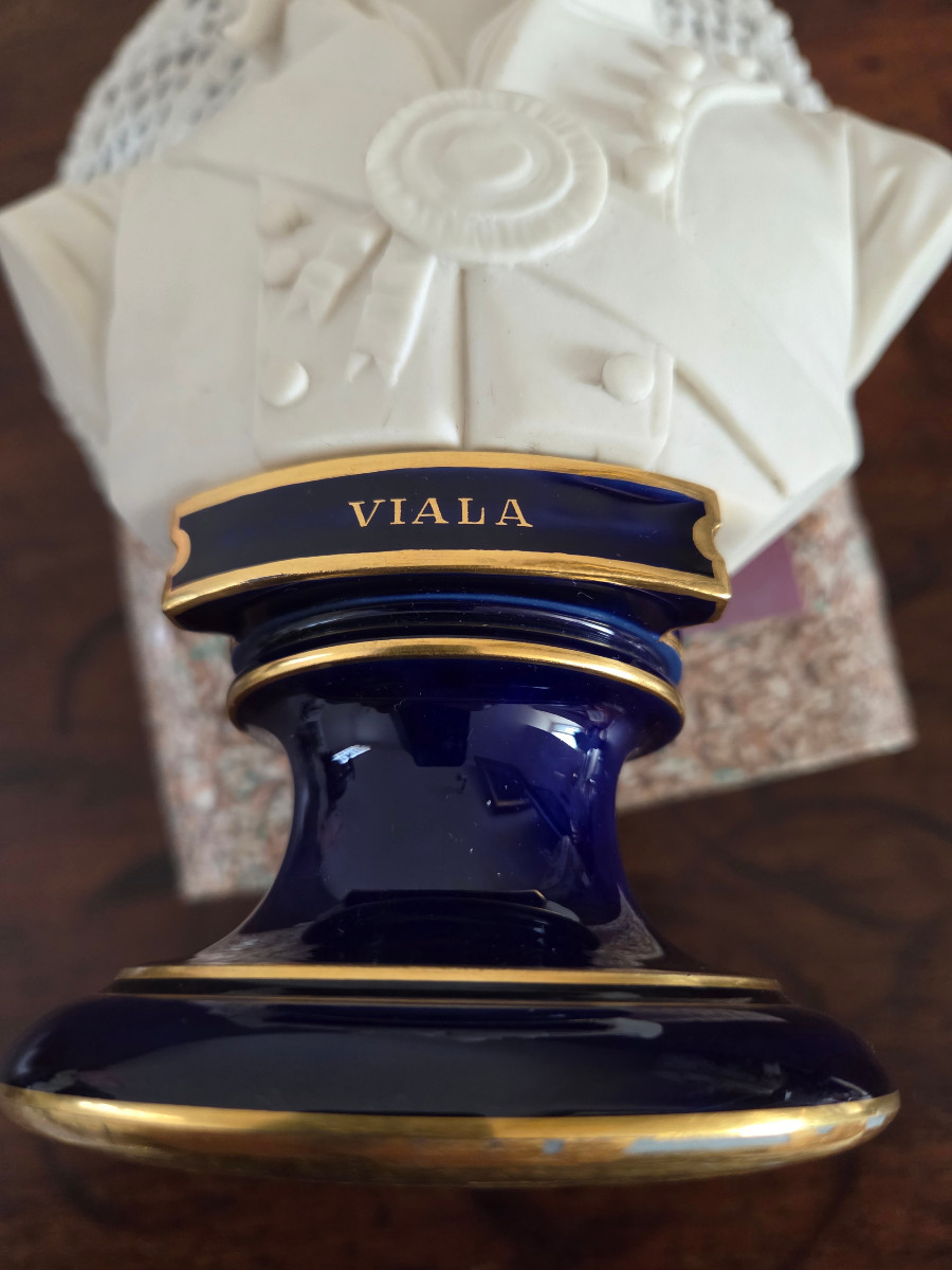 Sevres – Biscuit Porcelain Bust Of Joseph Agricol Viala – 19th Century.-photo-2