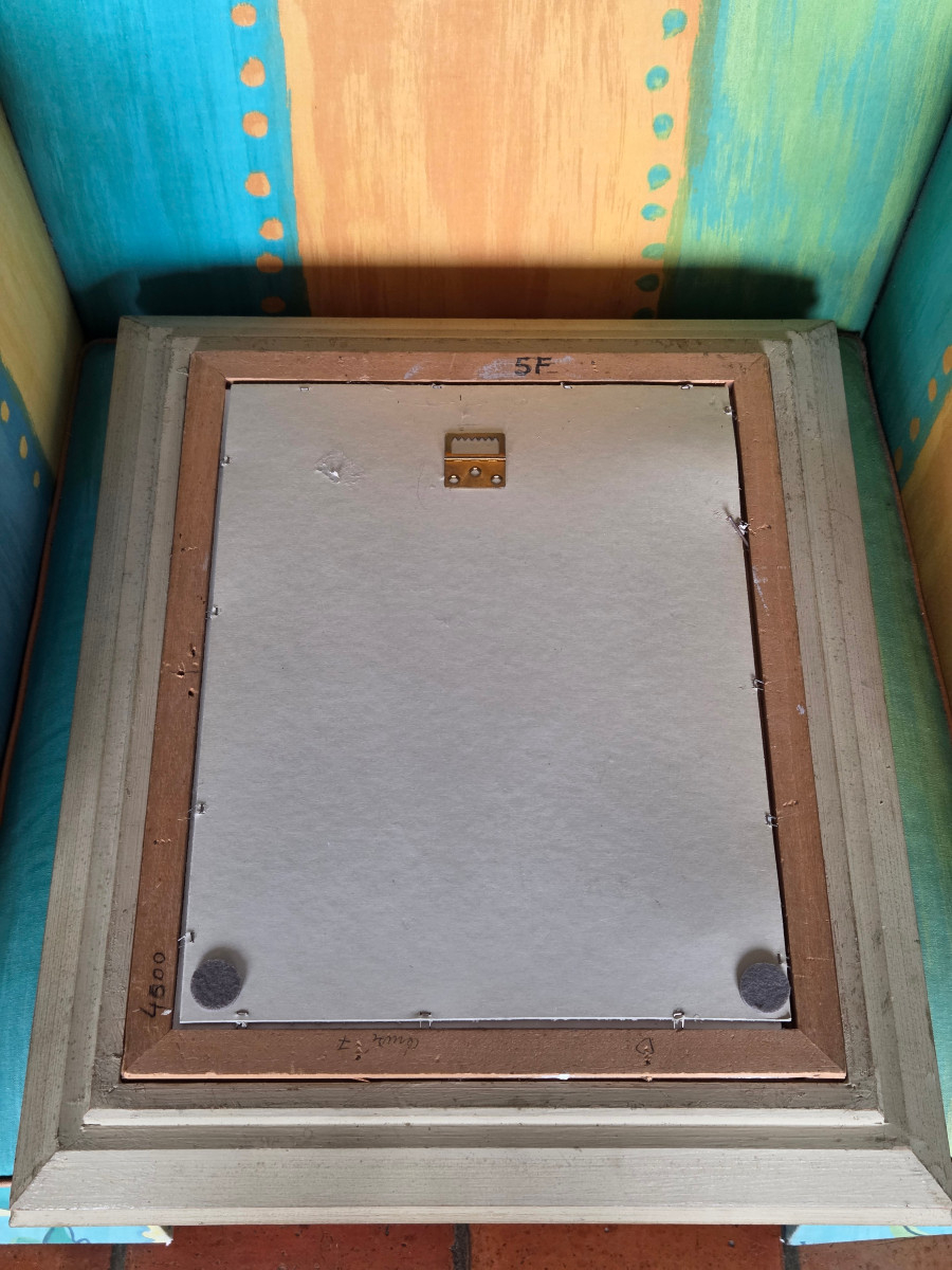 Oil On Canvas - Joseph Moy - Women At The Easel. 20th Century-photo-4