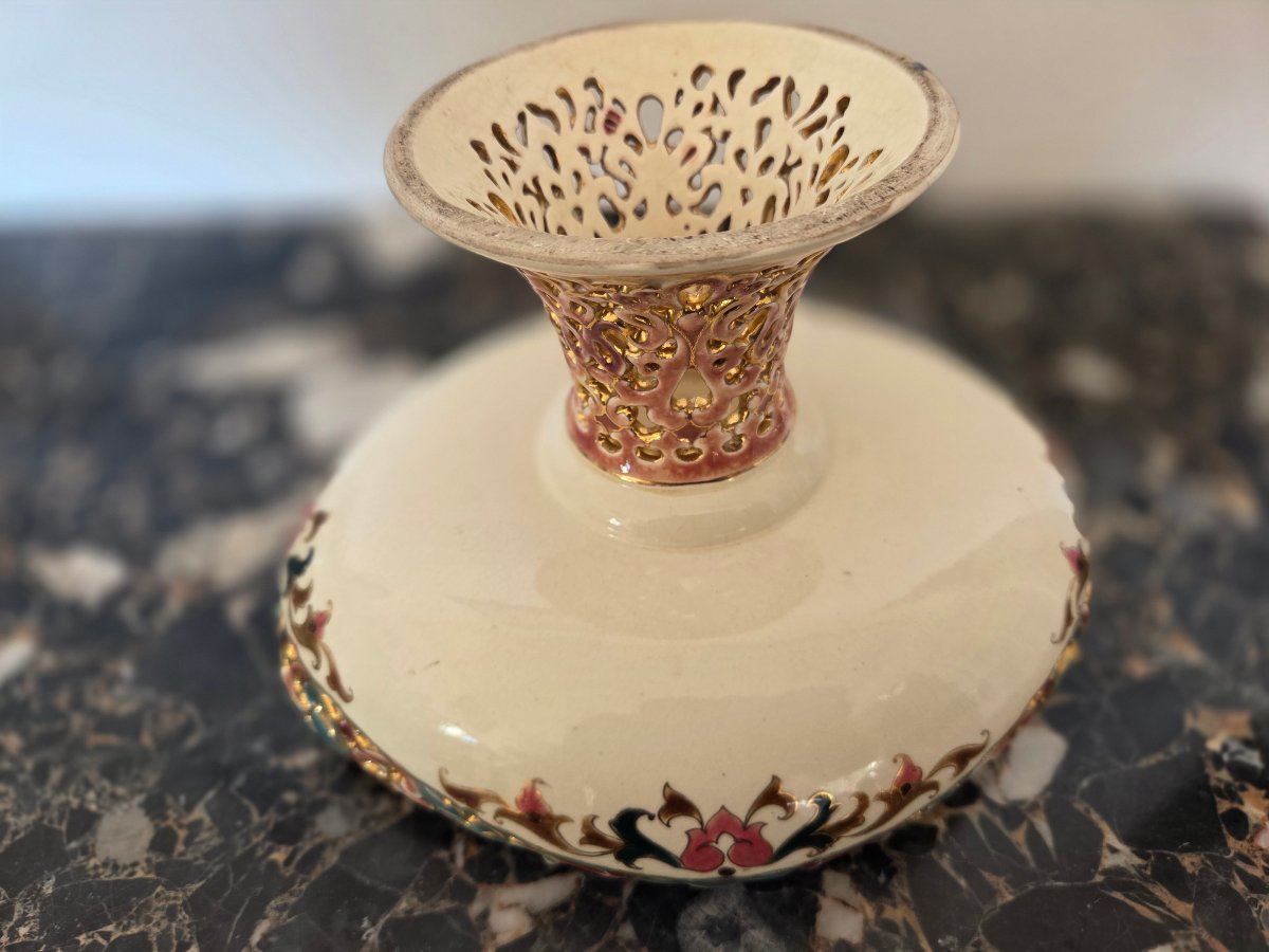 Ceramics By Vilmos Zsolnay – Austria-hungary – City Of Pecs. 20th Century. -photo-3