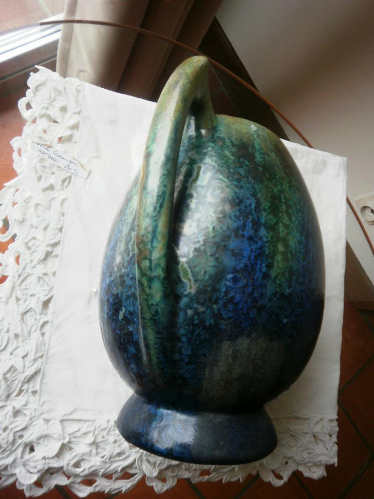 Art Deco Vase - Gres Pierrefonds-photo-3