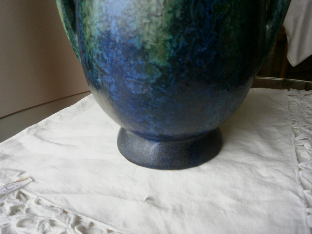 Art Deco Vase - Gres Pierrefonds-photo-3
