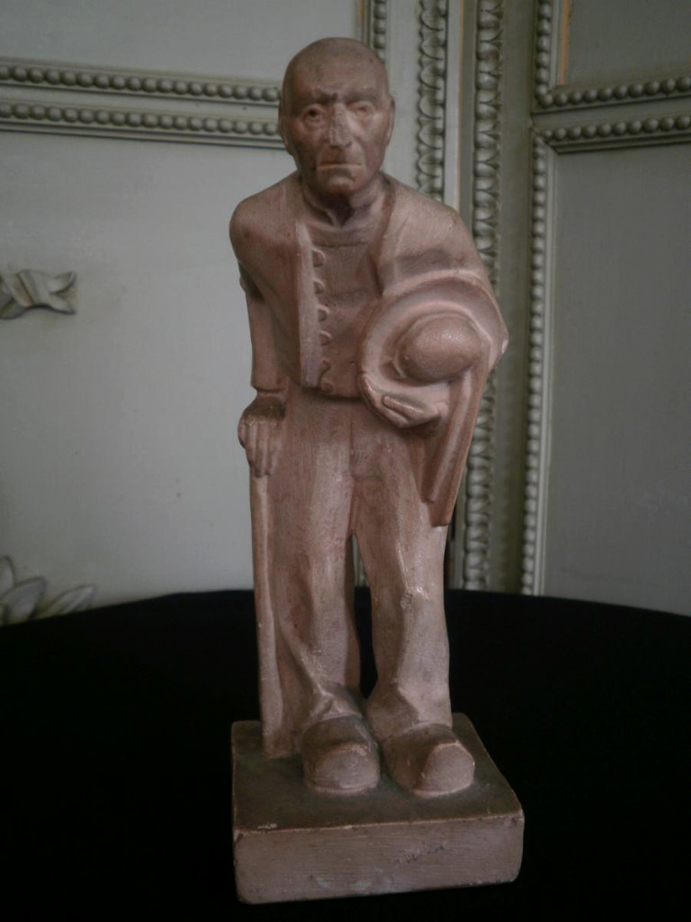 Sculpture « le Breton » - R. Gourdon – XXème