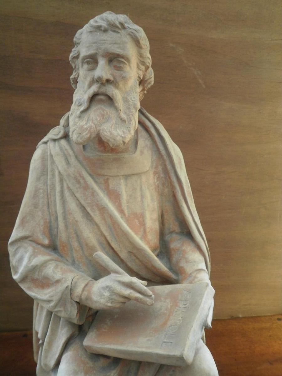 Sculpture Terre Cuite - Santus Paulus-photo-1