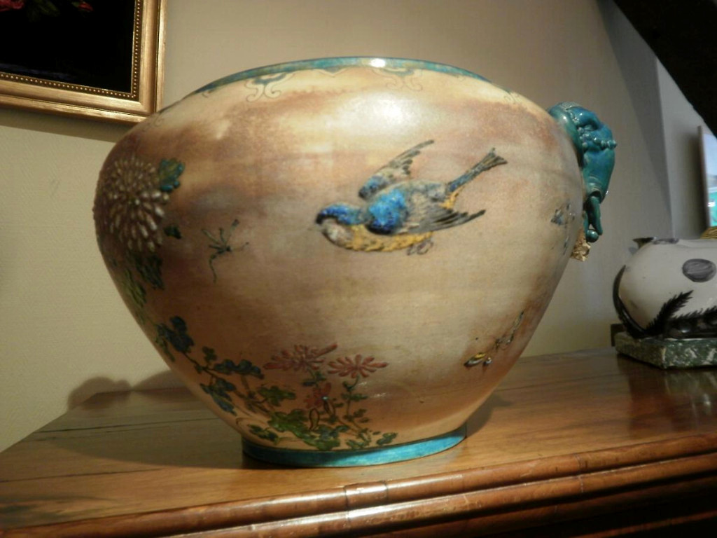 Ceramique XIXème -  Edouard Gilles.