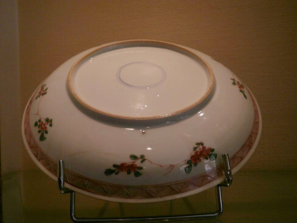 Chine - Famille Verte - Coupe Ronde - XVIIIème-photo-3