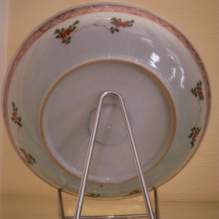Chine - Famille Verte - Coupe Ronde - XVIIIème-photo-4