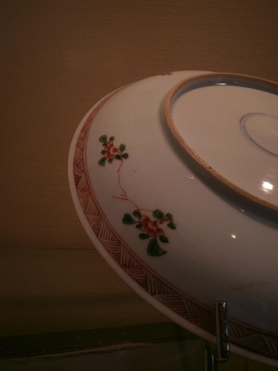 Chine - Famille Verte - Coupe Ronde - XVIIIème-photo-2