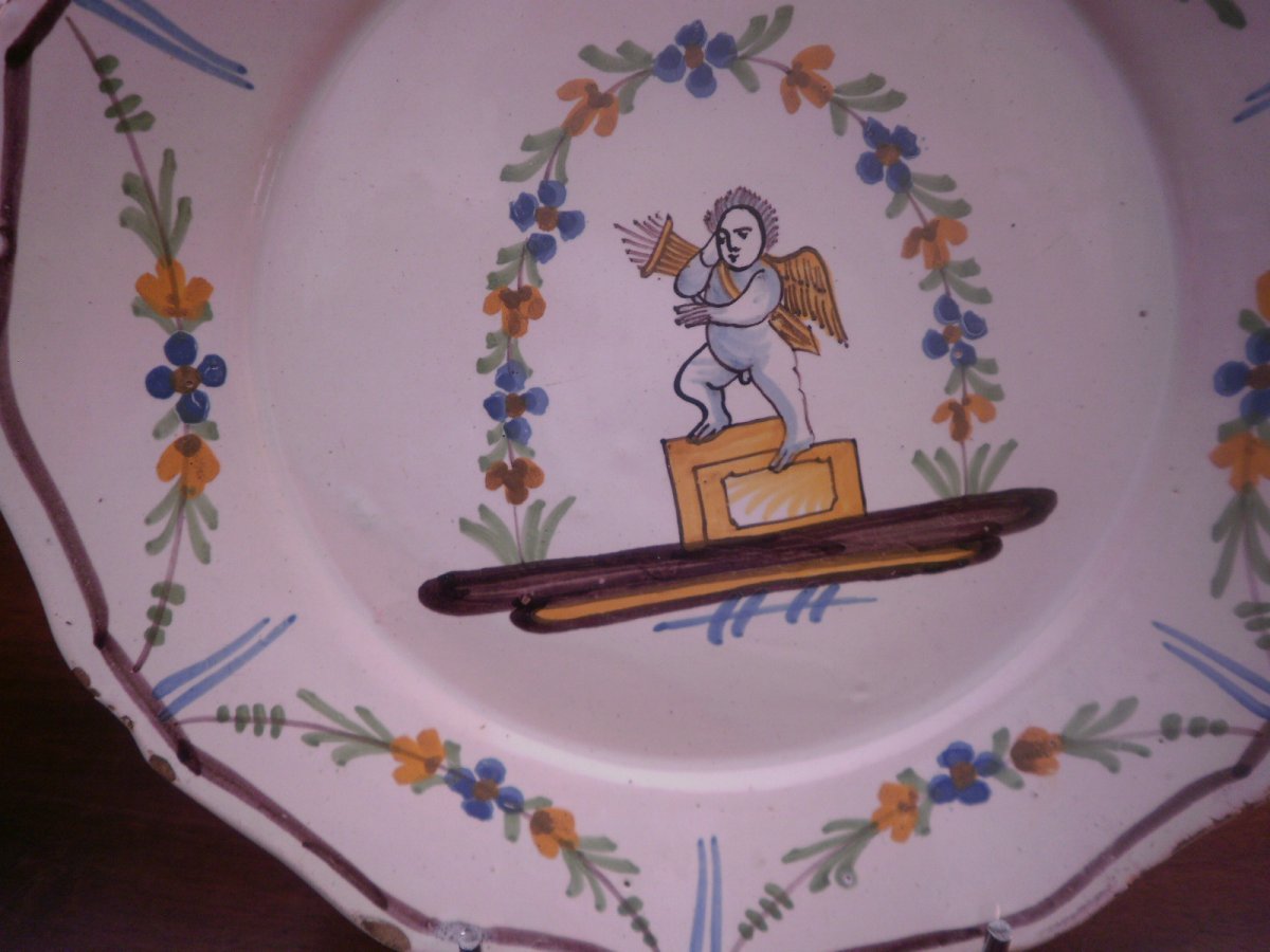 Assiette Nevers - Periode Revolutionnaire-photo-3