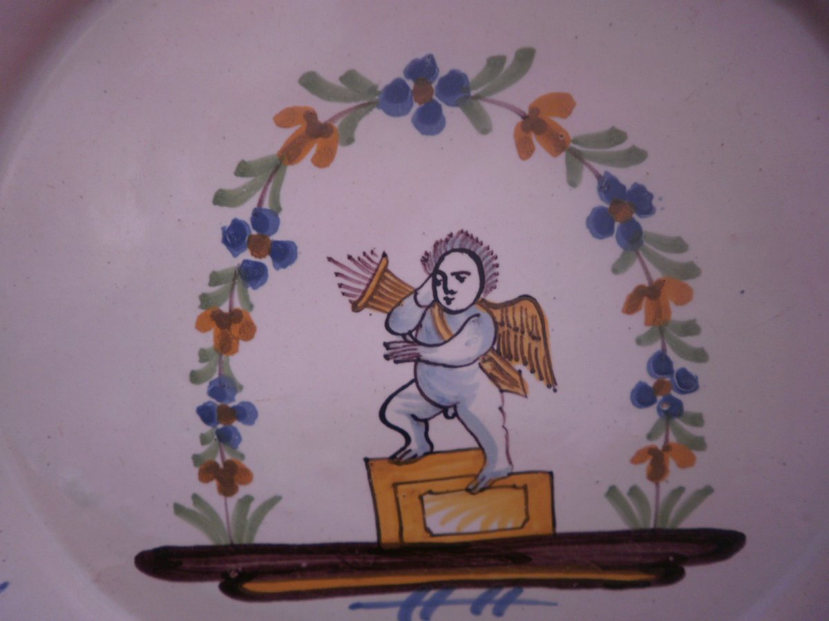 Assiette Nevers - Periode Revolutionnaire-photo-2