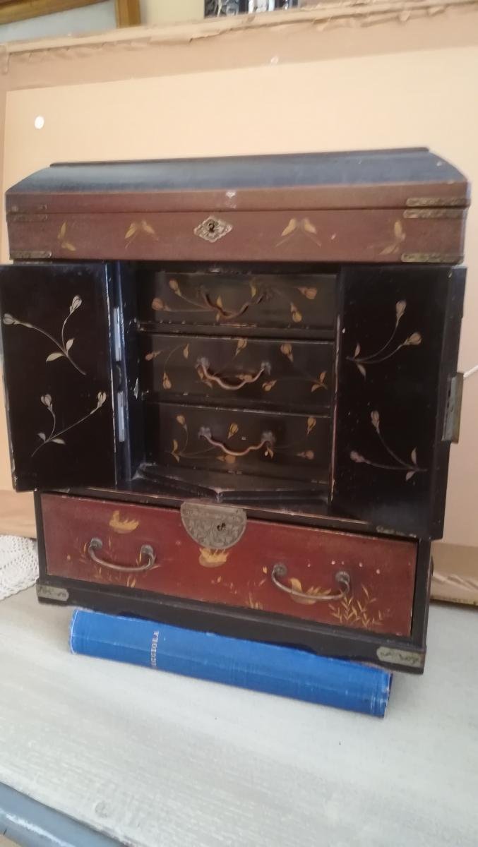 Petit Cabinet Japon - XXeme Siecle-photo-2