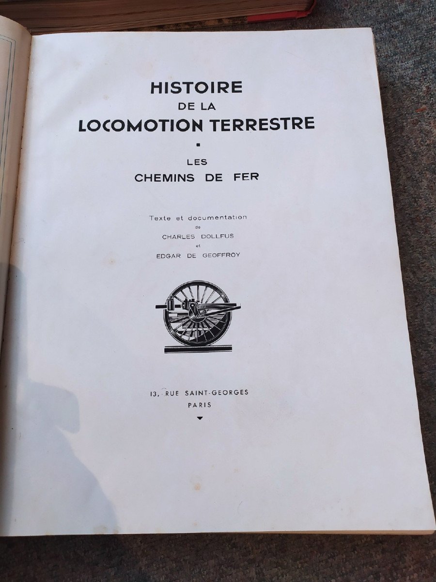Grands Ouvrages De l'Illustration : La Locomotion- 20ème Siècle--photo-4