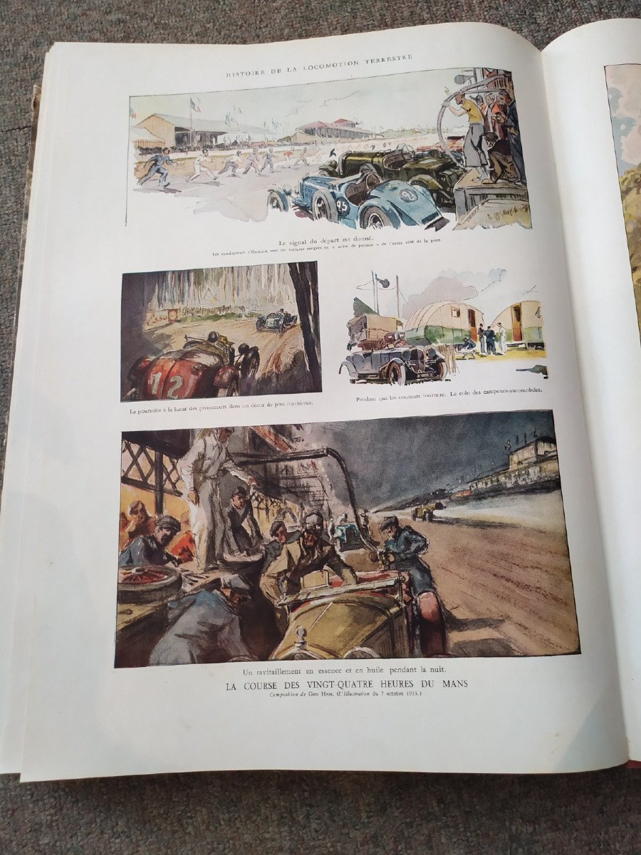 Grands Ouvrages De l'Illustration : La Locomotion- 20ème Siècle--photo-8