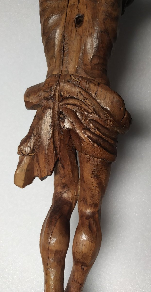 Christ In Carved Wood - XVIIIth.-photo-6